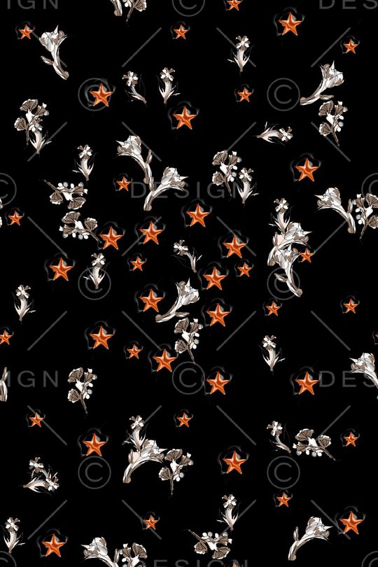 兰花印花华亿平台图片