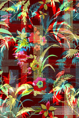 苏格兰格印花华亿平台图片