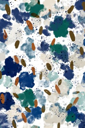 水彩印花华亿平台图片