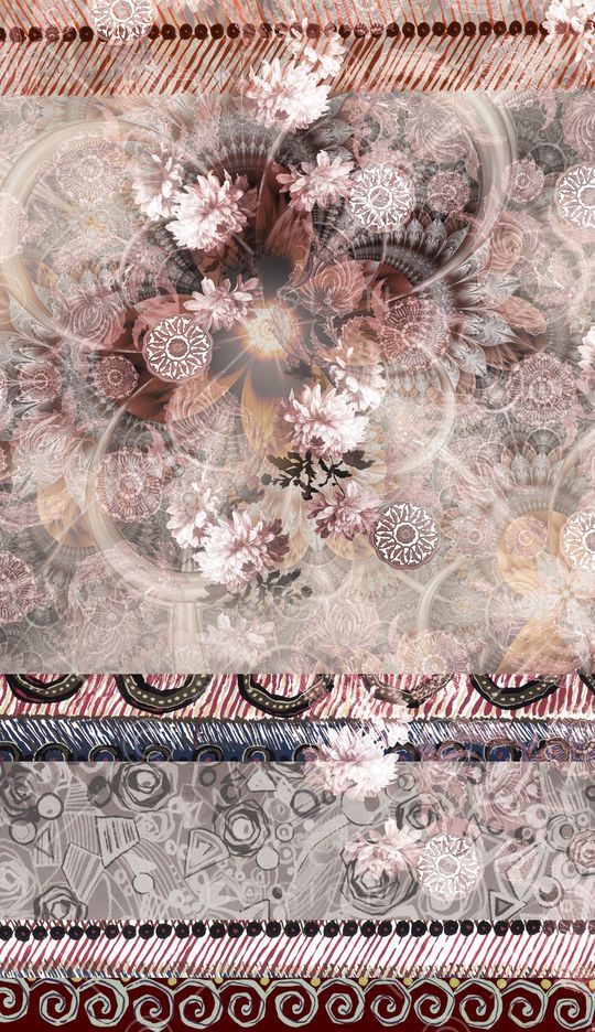 水彩印花华亿平台图片