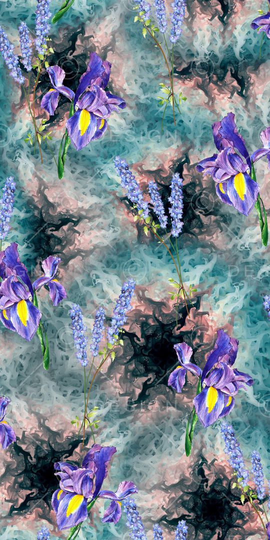 乱花印花华亿平台图片