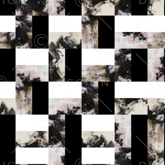 抽象印花华亿平台图片