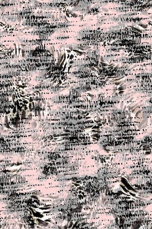 动物纹印花华亿平台图片