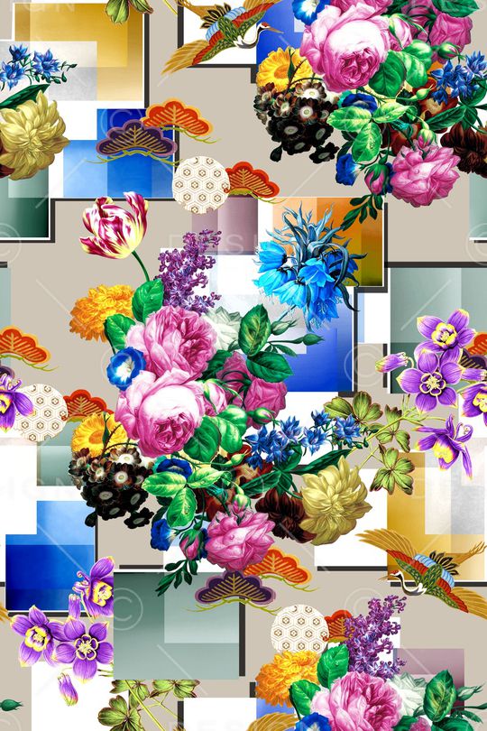 时尚印花华亿平台图片