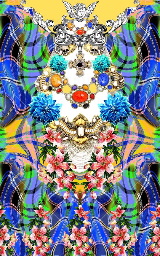 时尚印花华亿平台图片