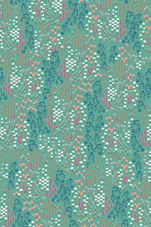 小碎花印花华亿平台图片