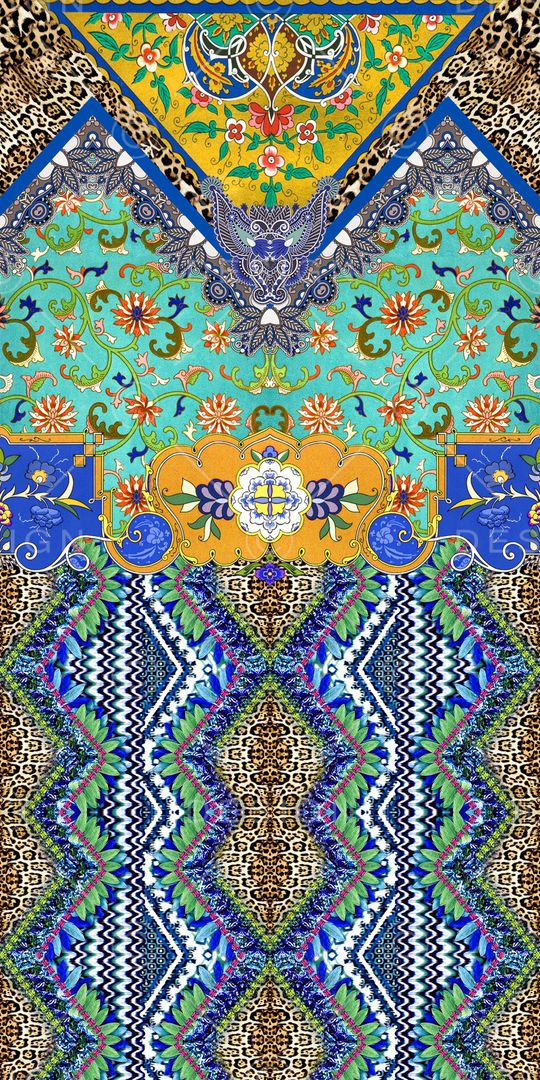 民族风印花华亿平台图片