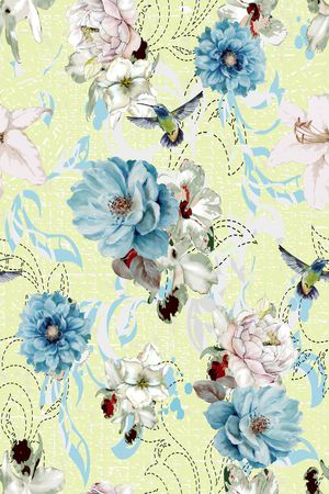 线描印花华亿平台图片