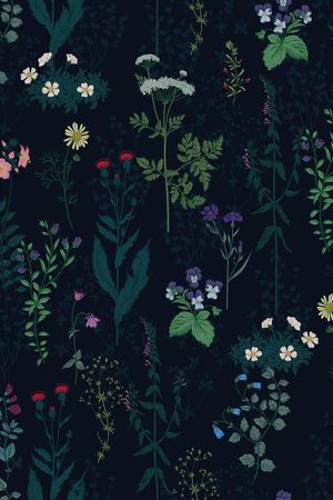 复古印花华亿平台图片