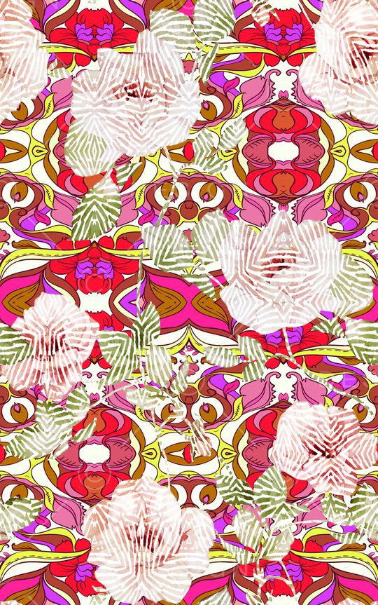 波西米亚印花华亿平台图片