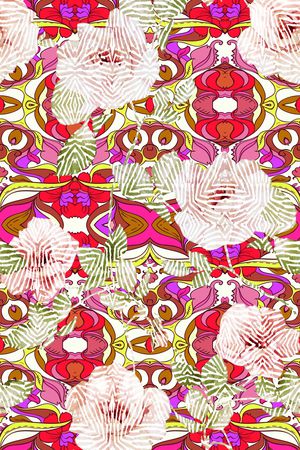 波西米亚印花华亿平台图片