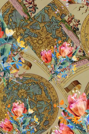 水彩印花华亿平台图片