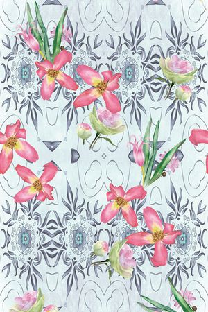 水彩印花华亿平台图片