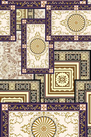 波西米亚印花华亿平台图片