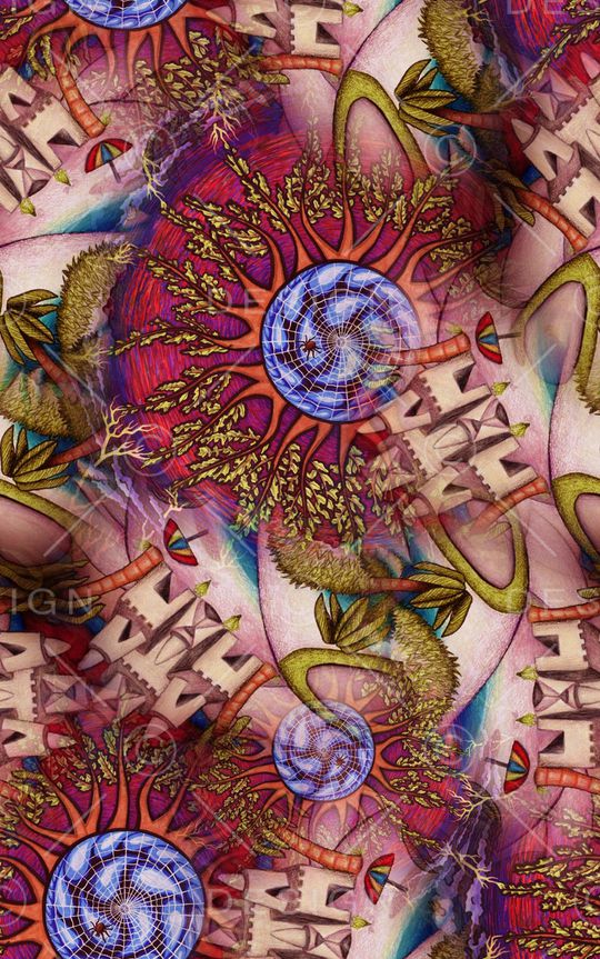 波西米亚印花华亿平台图片