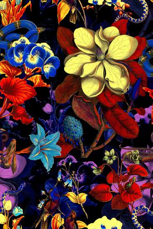 乱花印花华亿平台图片