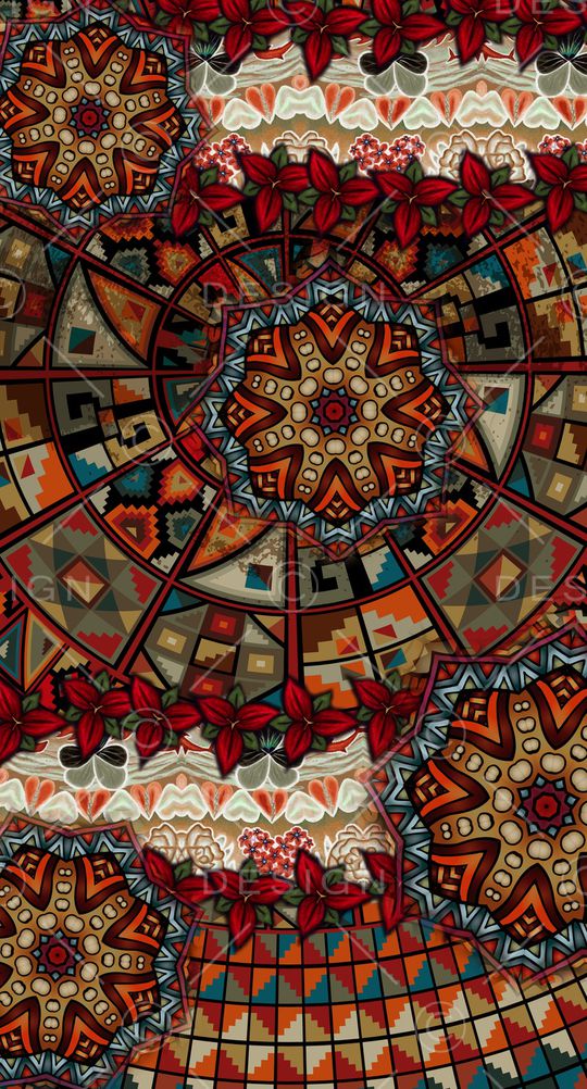 中国风印花华亿平台图片