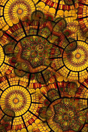 中国风印花华亿平台图片