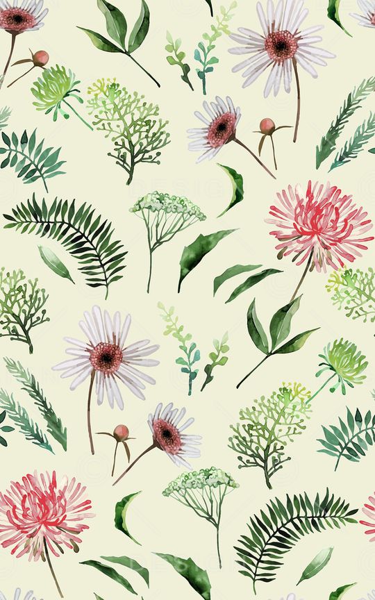 小清新风格印花华亿平台图片