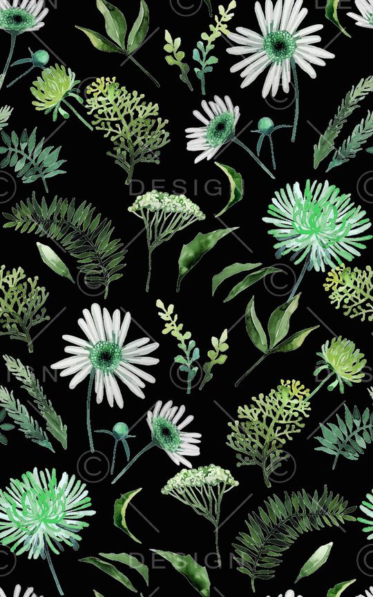 小清新风格印花华亿平台图片