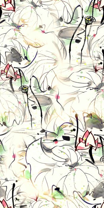 中国风印花华亿平台图片