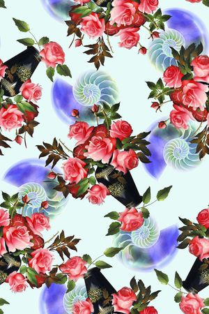 女装印花华亿平台图片