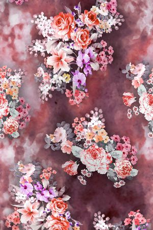 数码花印花华亿平台图片