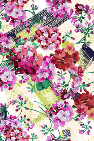 花瓣印花华亿平台图片