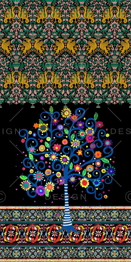 民族风印花华亿平台图片