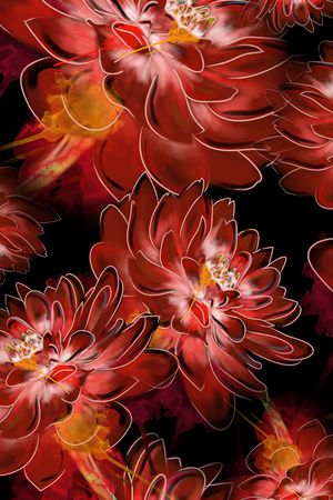 大花印花华亿平台图片