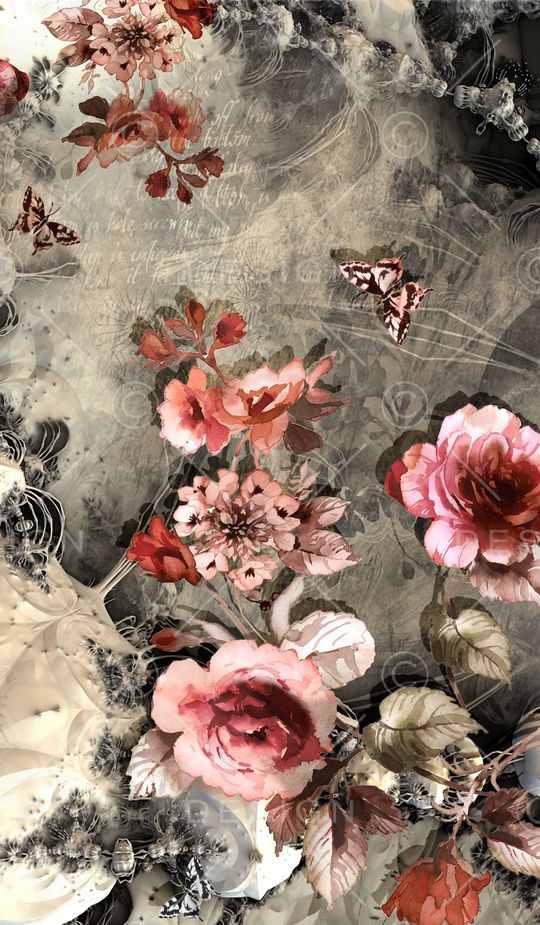 花朵印花华亿平台图片