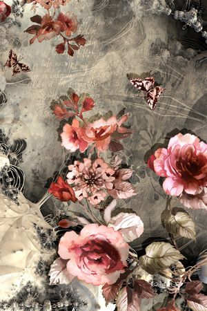 花朵印花华亿平台图片