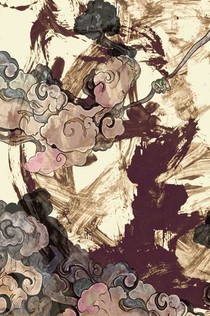 肌理纹路印花华亿平台图片