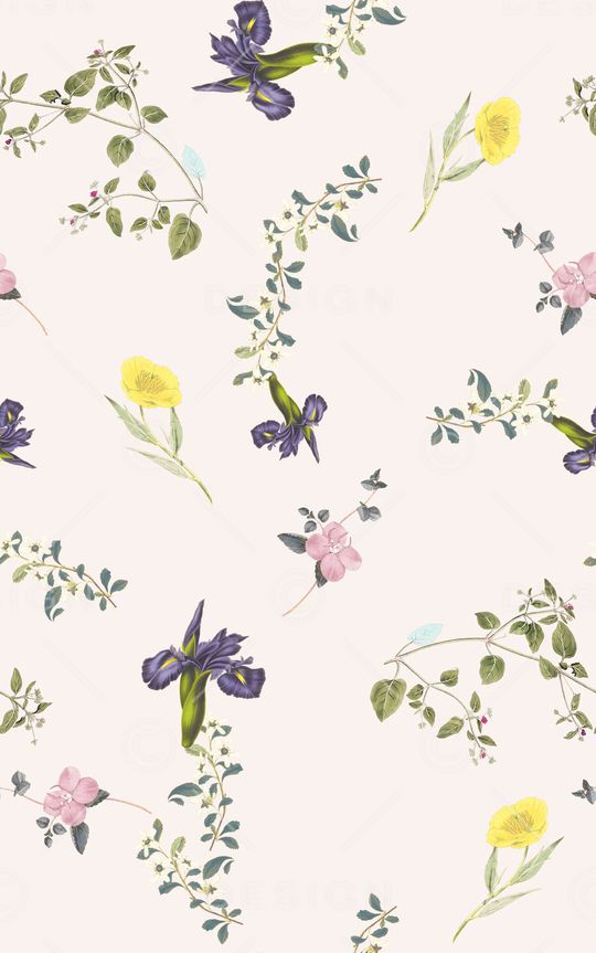 小碎花印花华亿平台图片