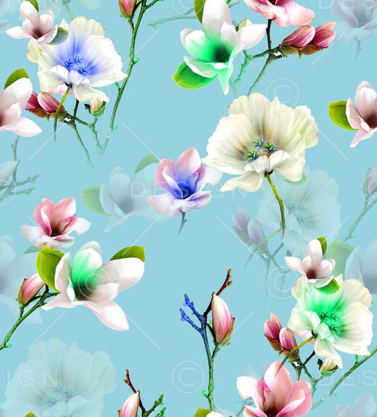 花朵印花华亿平台图片