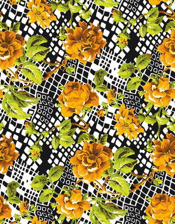 花朵印花华亿平台图片