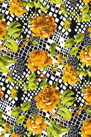 花朵印花华亿平台图片