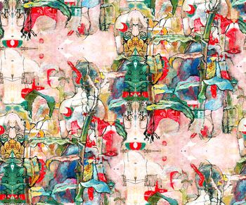 日韩风印花华亿平台图片