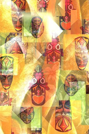 几何印花华亿平台图片