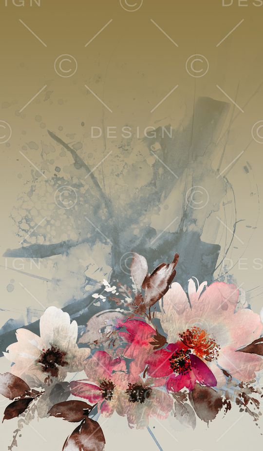 水彩印花华亿平台图片