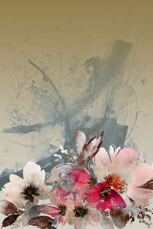 水彩印花华亿平台图片