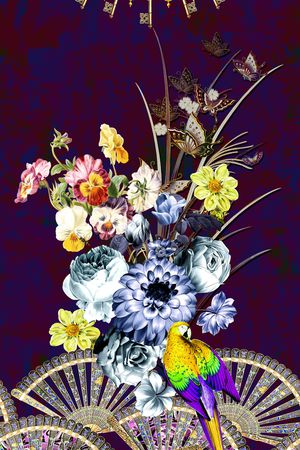 时尚印花华亿平台图片