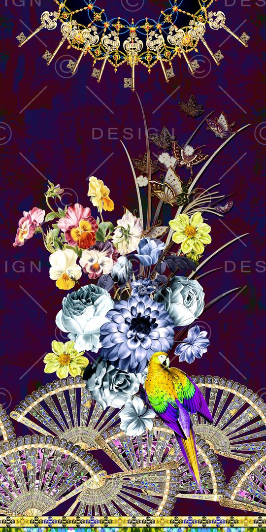 时尚印花华亿平台图片