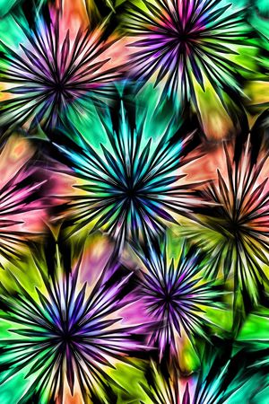 抽象印花华亿平台图片