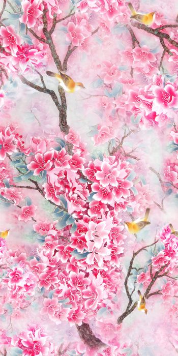 中国风印花华亿平台图片