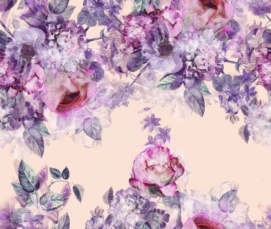 花瓣印花华亿平台图片