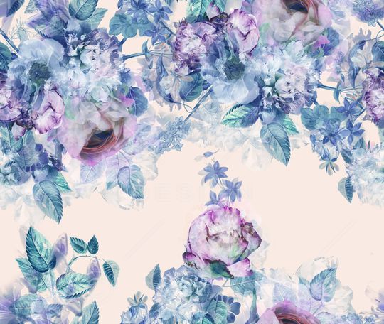 花瓣印花华亿平台图片