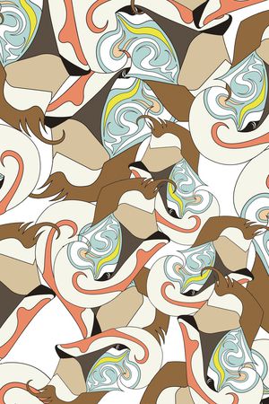 色块印花华亿平台图片