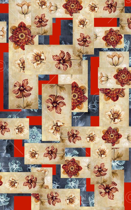 波西米亚印花华亿平台图片