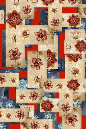 波西米亚印花华亿平台图片